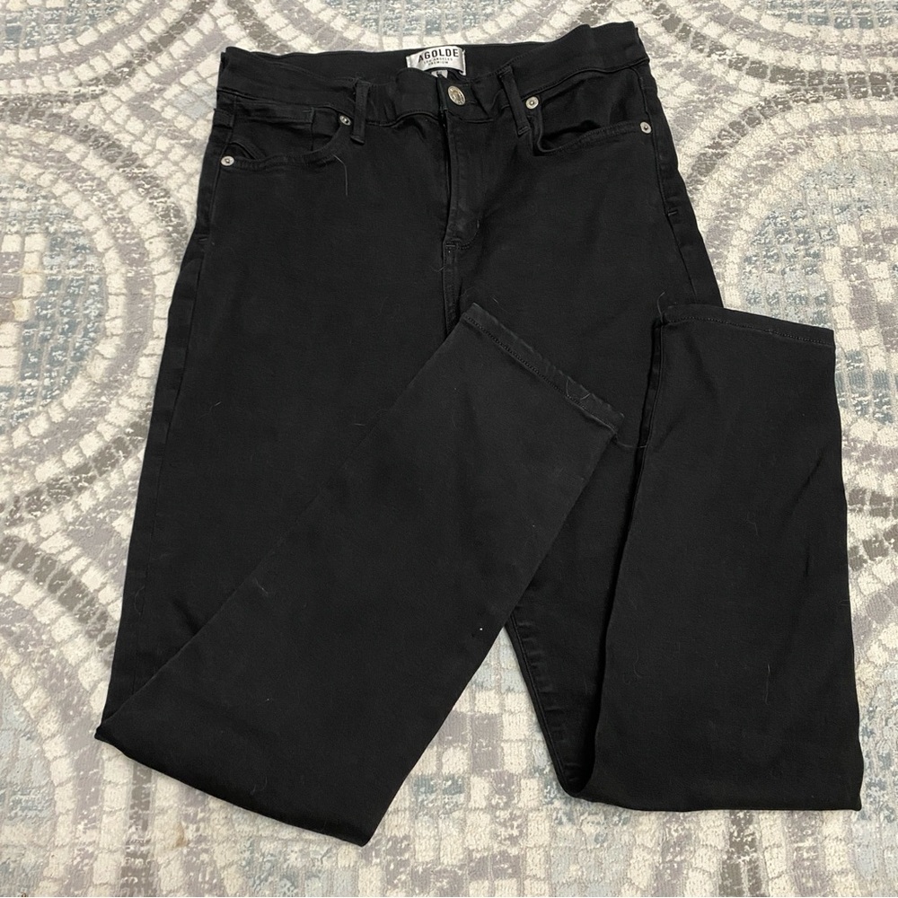 Agolde Premium Black Denim Jeans